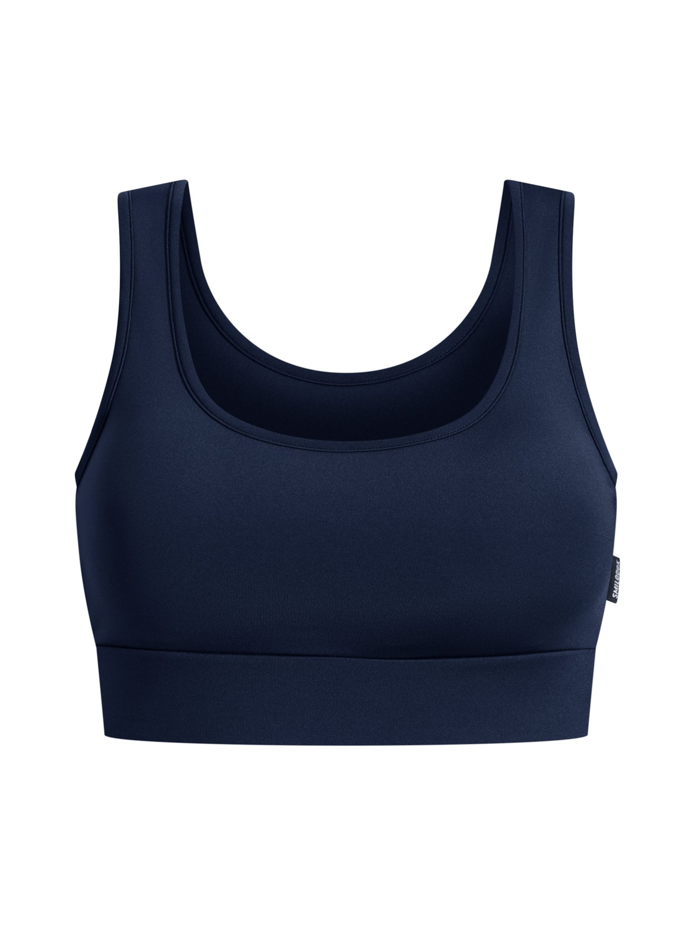 Smilodox Sporttop ' Debby ' in Blauw: voorkant