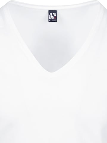 alan red Shirt 'NOV' in White
