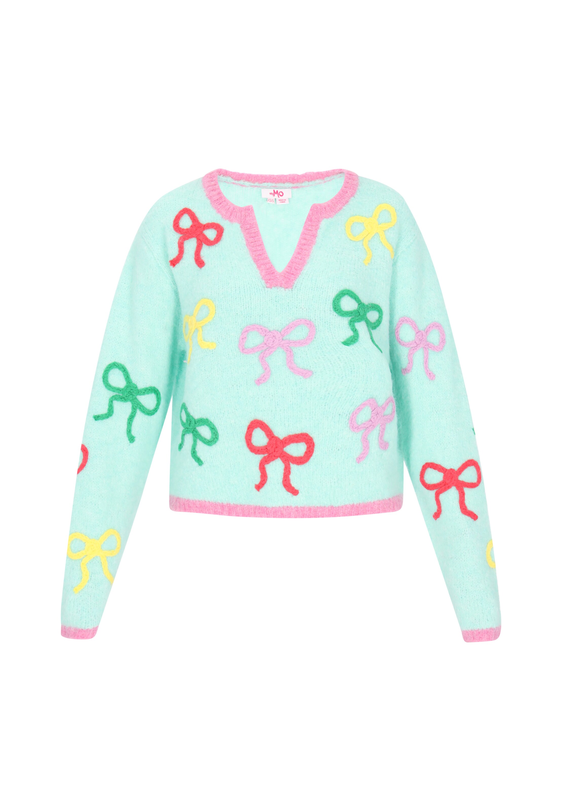 MYMO Pulóver - kék: elől