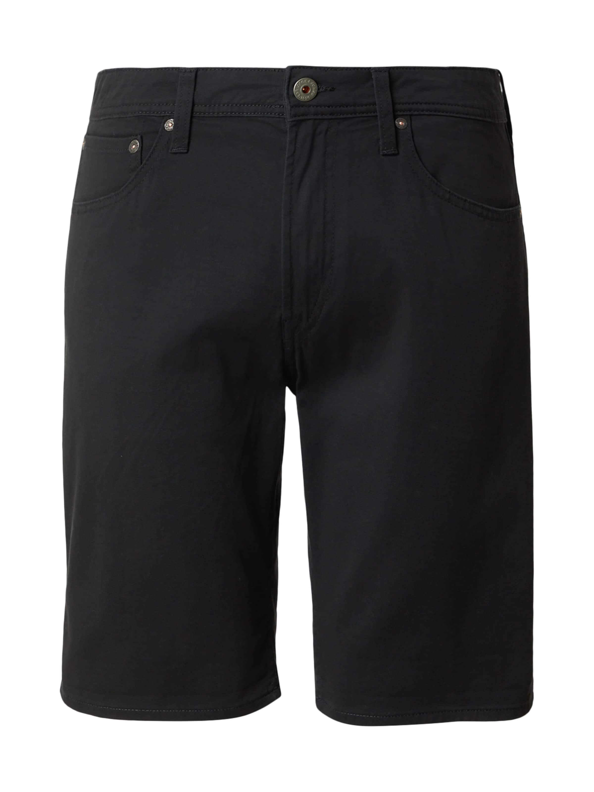 JACK & JONES Bukser 'JWHRICK' i sort: forside