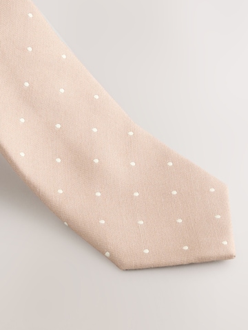 Cravate Next en beige