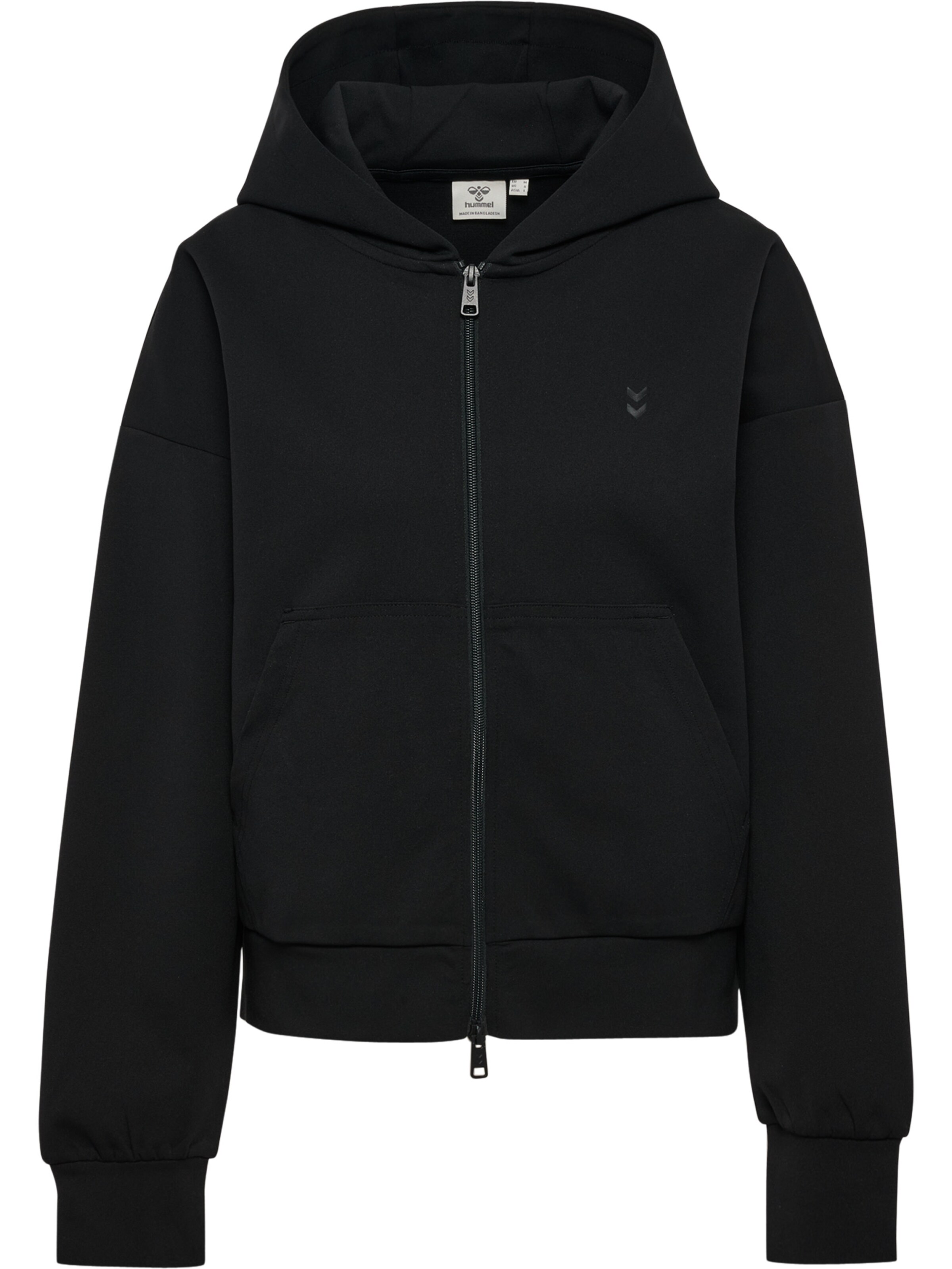 Hummel Sweatjakke i sort: forside
