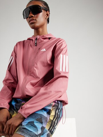 ADIDAS PERFORMANCE Sportjacka 'Own The Run' i rosa