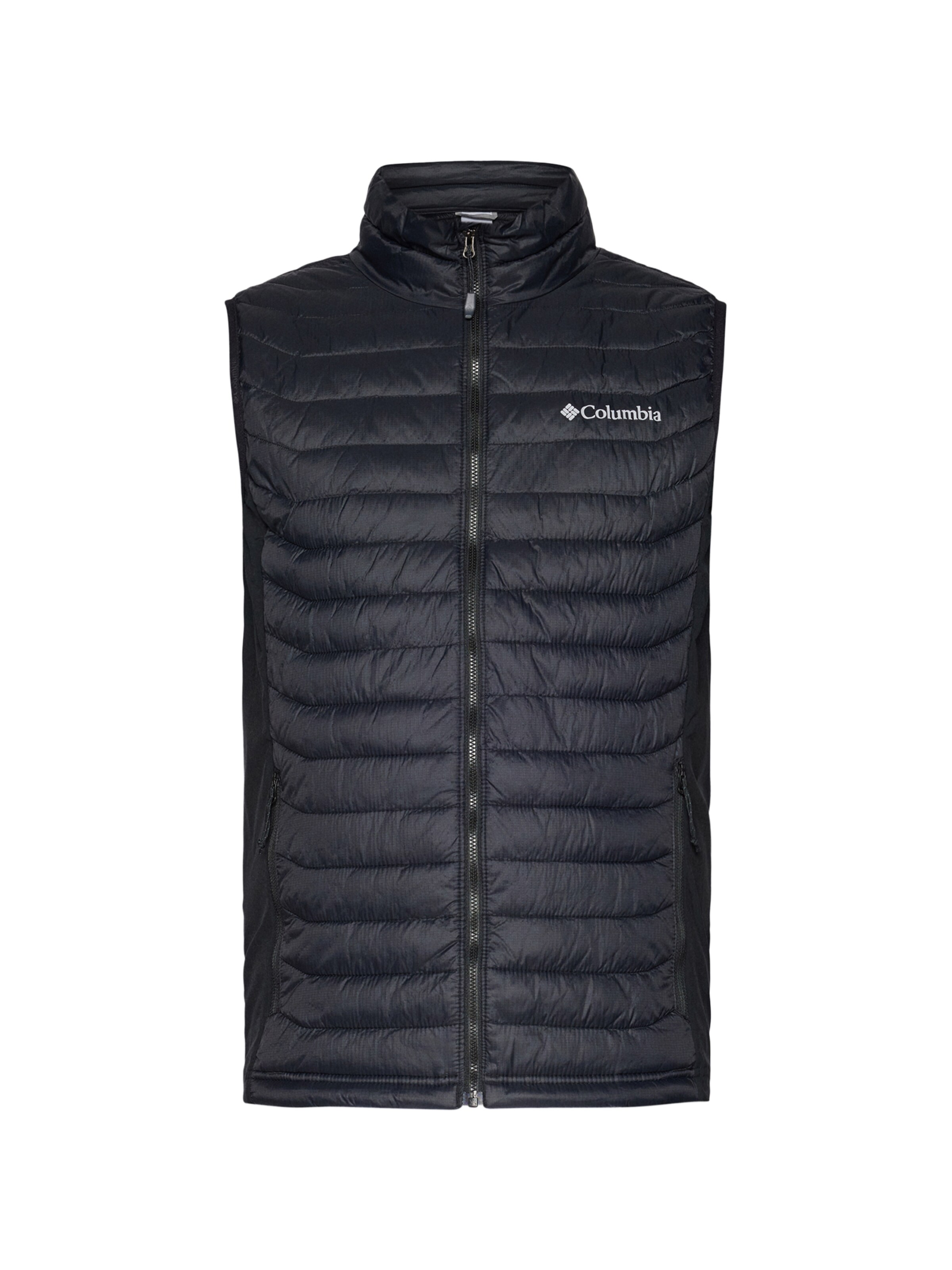 COLUMBIA Αθλητικό γιλέκο 'Powder Pass™' σε μαύρο: μπροστά
