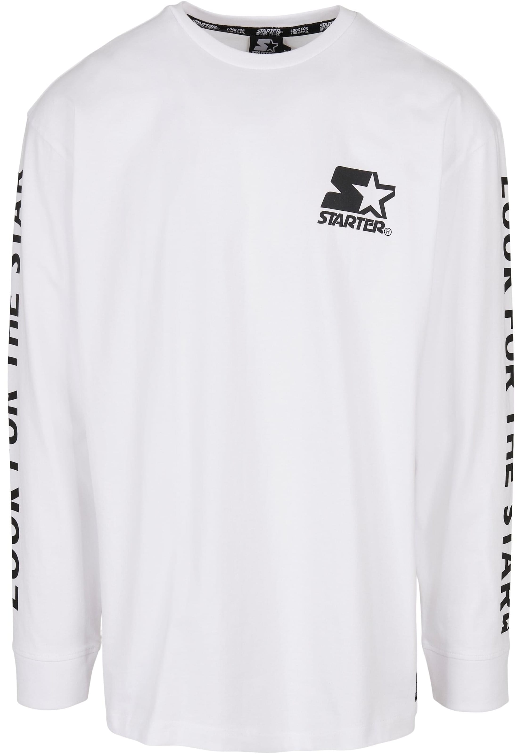 T-Shirt 'Look for the star' Starter Black Label en blanc : devant