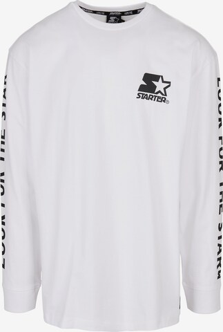 T-Shirt 'Look for the star' Starter Black Label en blanc : devant