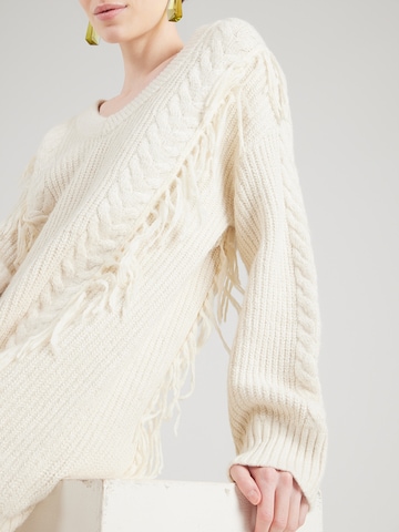 Robes en maille Abercrombie & Fitch en beige