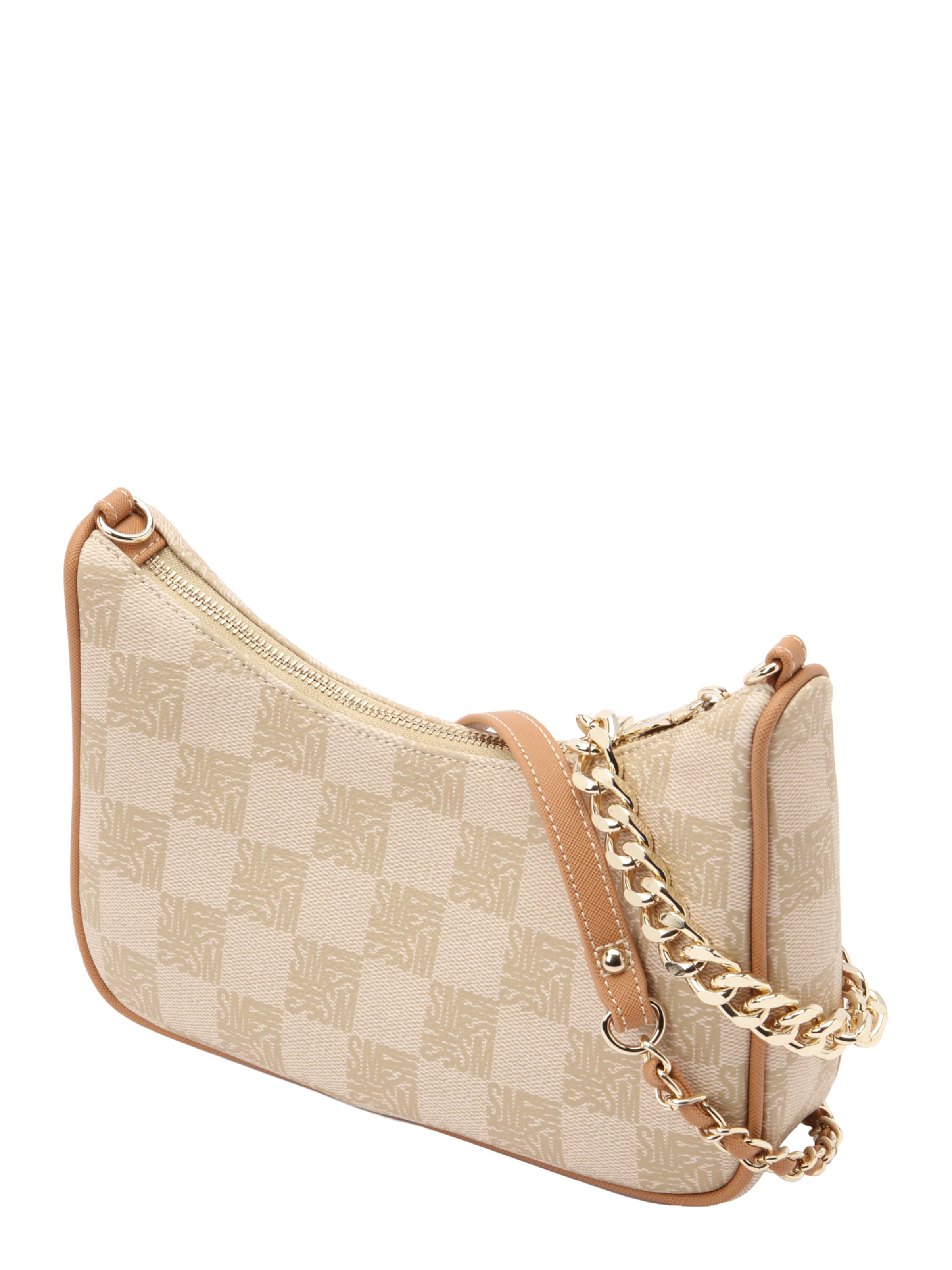 STEVE MADDEN Axelremsväska 'Bvital-7' i beige: sida