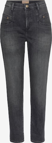 MAC Tapered Jeans 'Rich Carrot' in Grau: predná strana