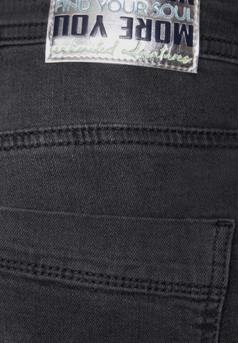 CECIL Slimfit Jeans in Schwarz