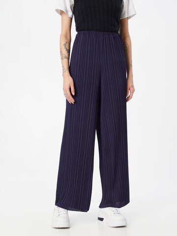 ABOUT YOU Wide leg Broek 'Noelle' in Blauw: voorkant