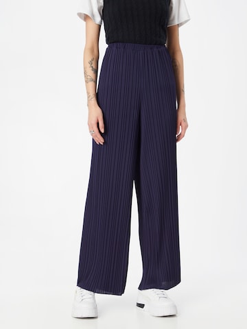 Wide Leg Pantalon 'Noelle' ABOUT YOU en bleu : devant