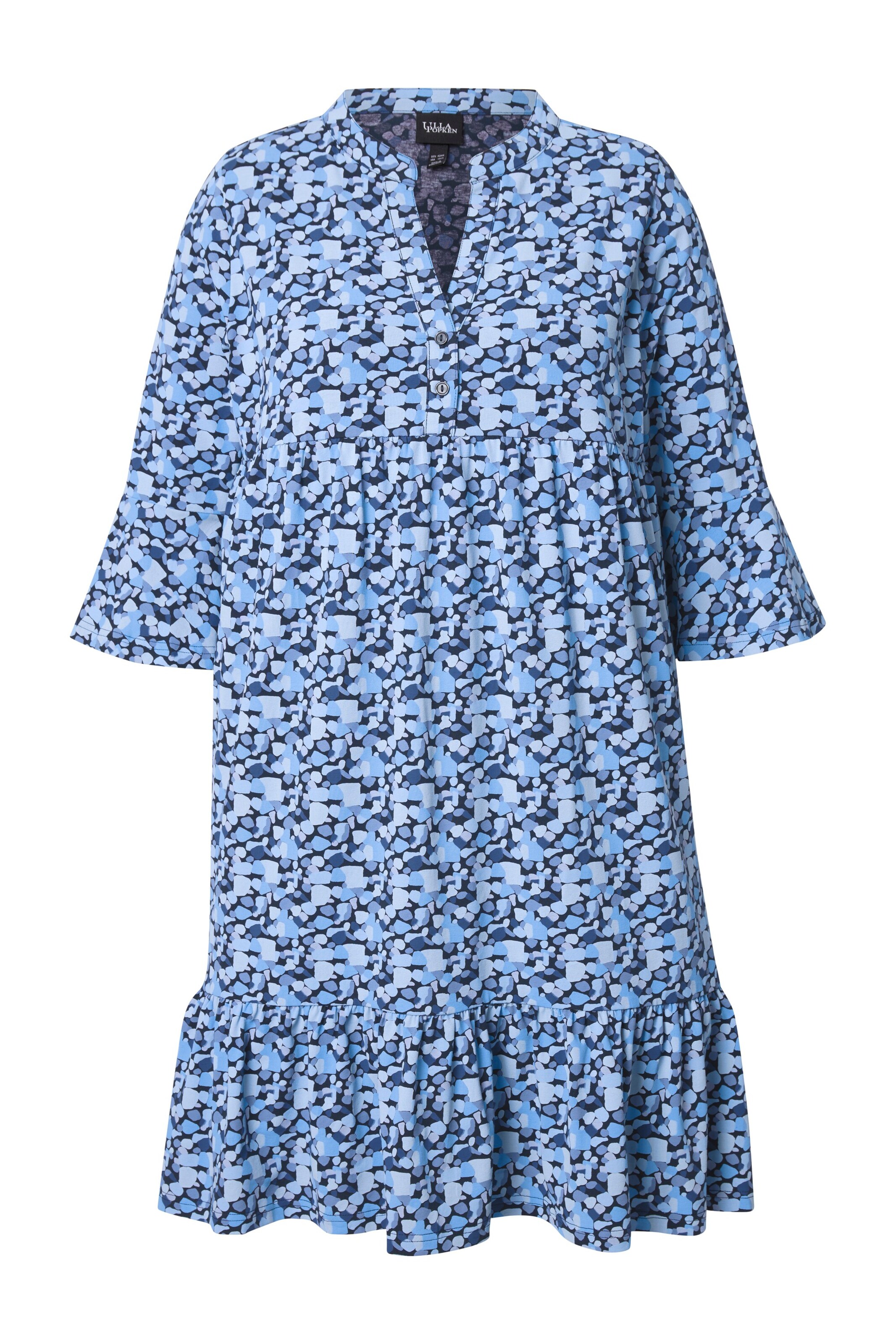 Ulla Popken Платье в Синий / Темно-синий / Пастельно-синий, Обзор товара