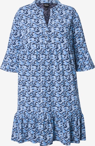 Robe Ulla Popken en bleu : devant