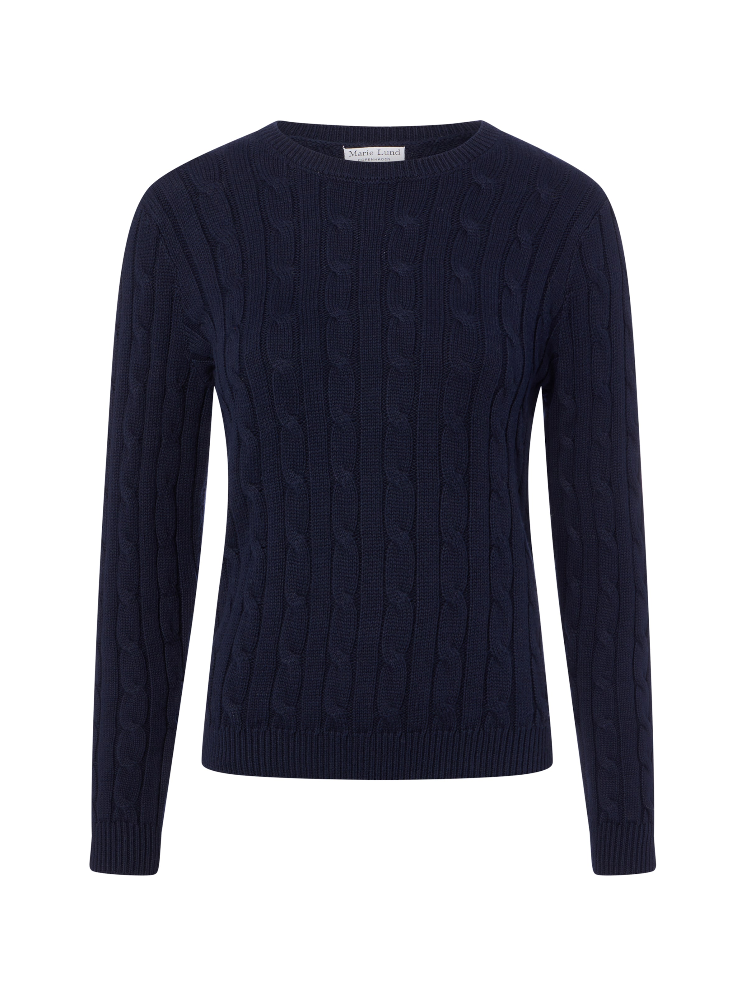 Marie Lund Trui in Blauw: voorkant