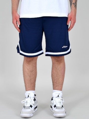 Adam Loosefit Sporthose 'Sweatshorts Basketball Shorts'‌‌‌‌‌‌‌‌‌ in Blau