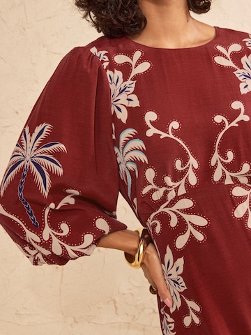 love & roses Kleid in Braun