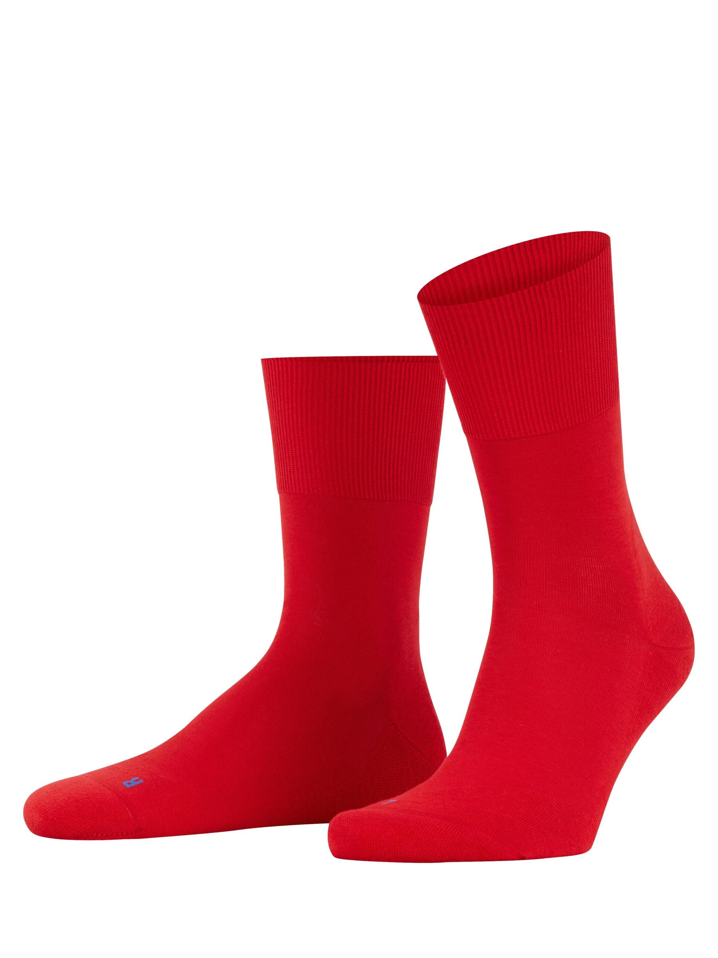 FALKE Socken 'Run'‌‌‌‌‌‌‌‌‌‌ in Rot: Vorderseite