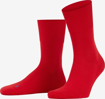 FALKE Socken 'Run' in Rot: Vorderseite