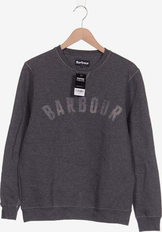 Barbour Sweatshirt & Zip-Up Hoodie in L in Grey: front