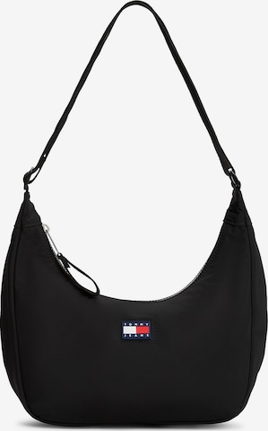 Tommy Jeans - Mala de ombro em preto: frente