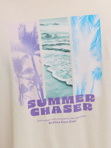 JJ Rebel Majica 'JREBMILES' | bež barva