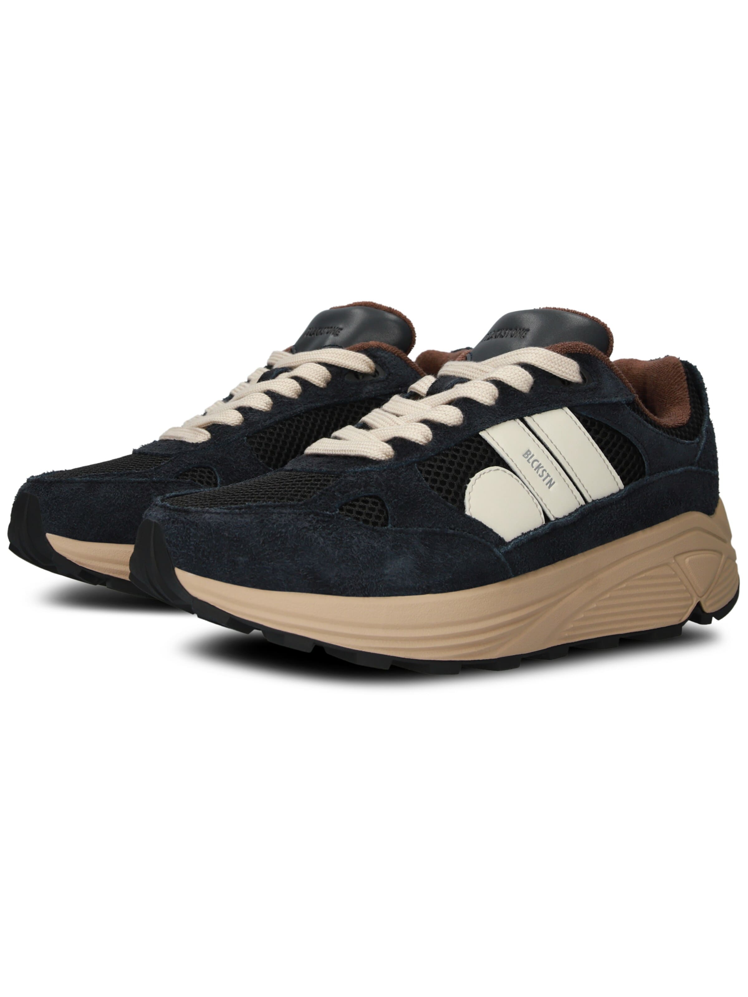BLACKSTONE Sneakers laag 'V-RILEY' in Blauw