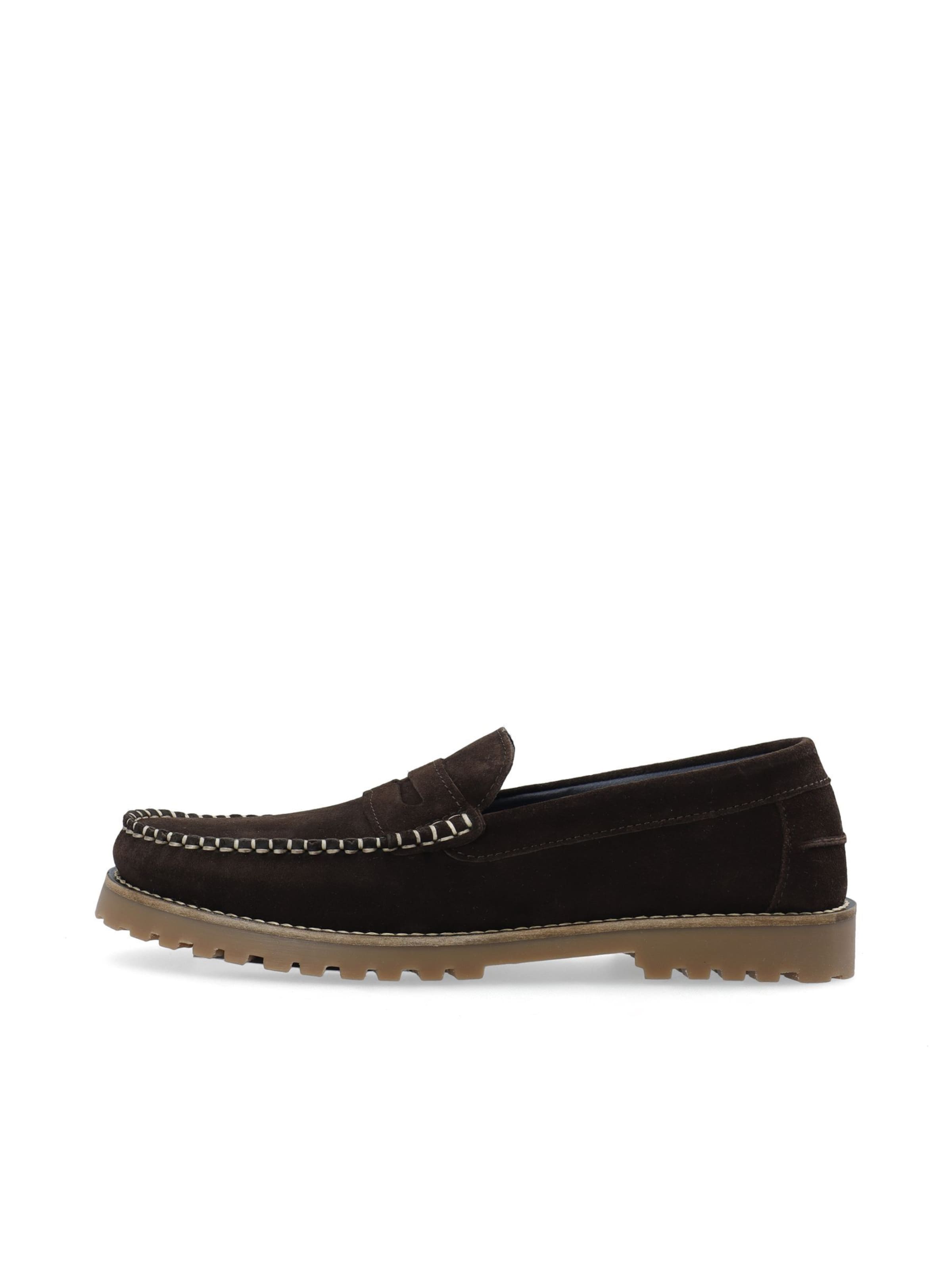 Bianco Moccasin in Brown: front