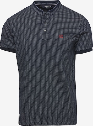 KOROSHI Shirt in Blauw: voorkant