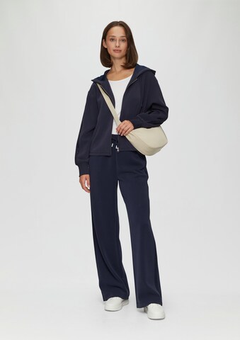 Wide Leg Pantalon s.Oliver en bleu