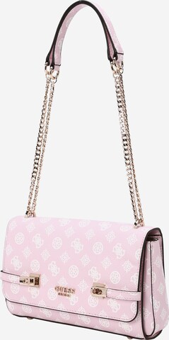 GUESS - Mala de ombro 'LORALEE' em rosa