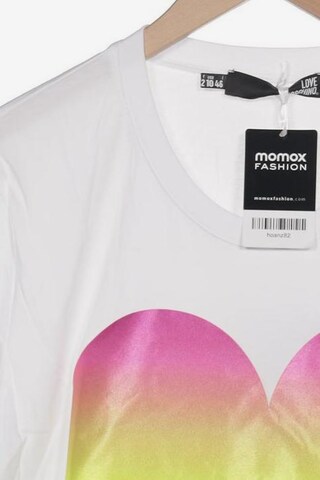 Love Moschino T-Shirt XL in Weiß