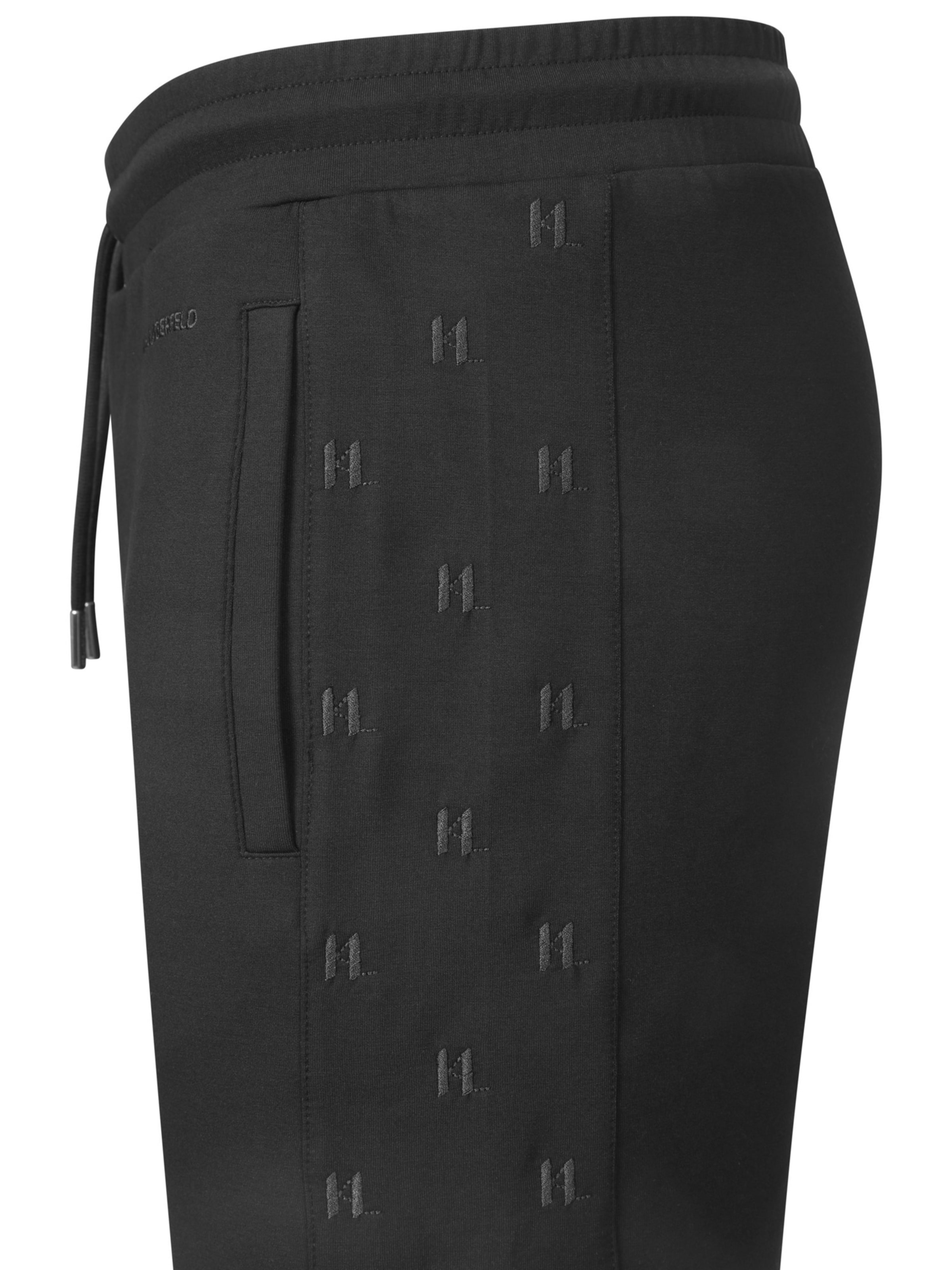 Regular Pantalon Karl Lagerfeld en noir