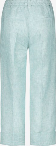 GERRY WEBER Regular Pleated Pants in Green