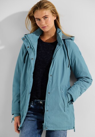 CECIL Between-Seasons Coat in Blue