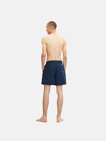 TOM TAILOR Zwemshorts 'Jeremy' in Blauw