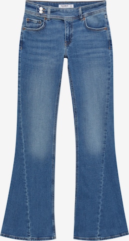 Pull&Bear Flared Jeans in Blue: front
