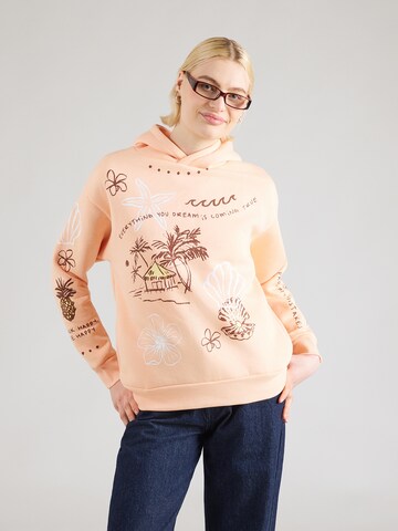 Sublevel Tréning póló - narancs: elől