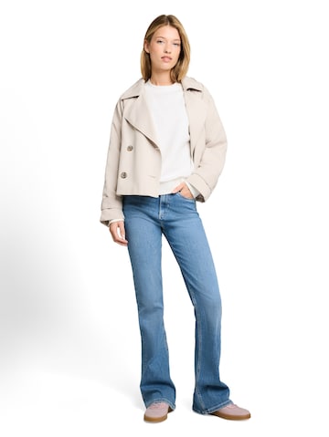 TOM TAILOR DENIM Μπλούζα φούτερ σε λευκό