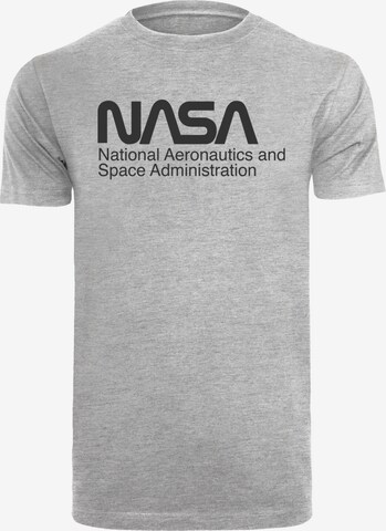 T-Shirt 'NASA' F4NT4STIC en gris : devant