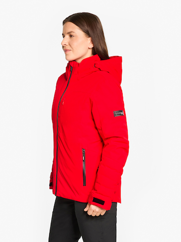 ZIENER Outdoor Jacket in Red