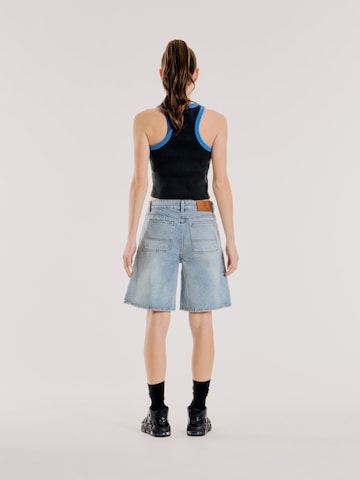 OUT OF ORBIT Wide leg Jeans 'Inka' in Blauw