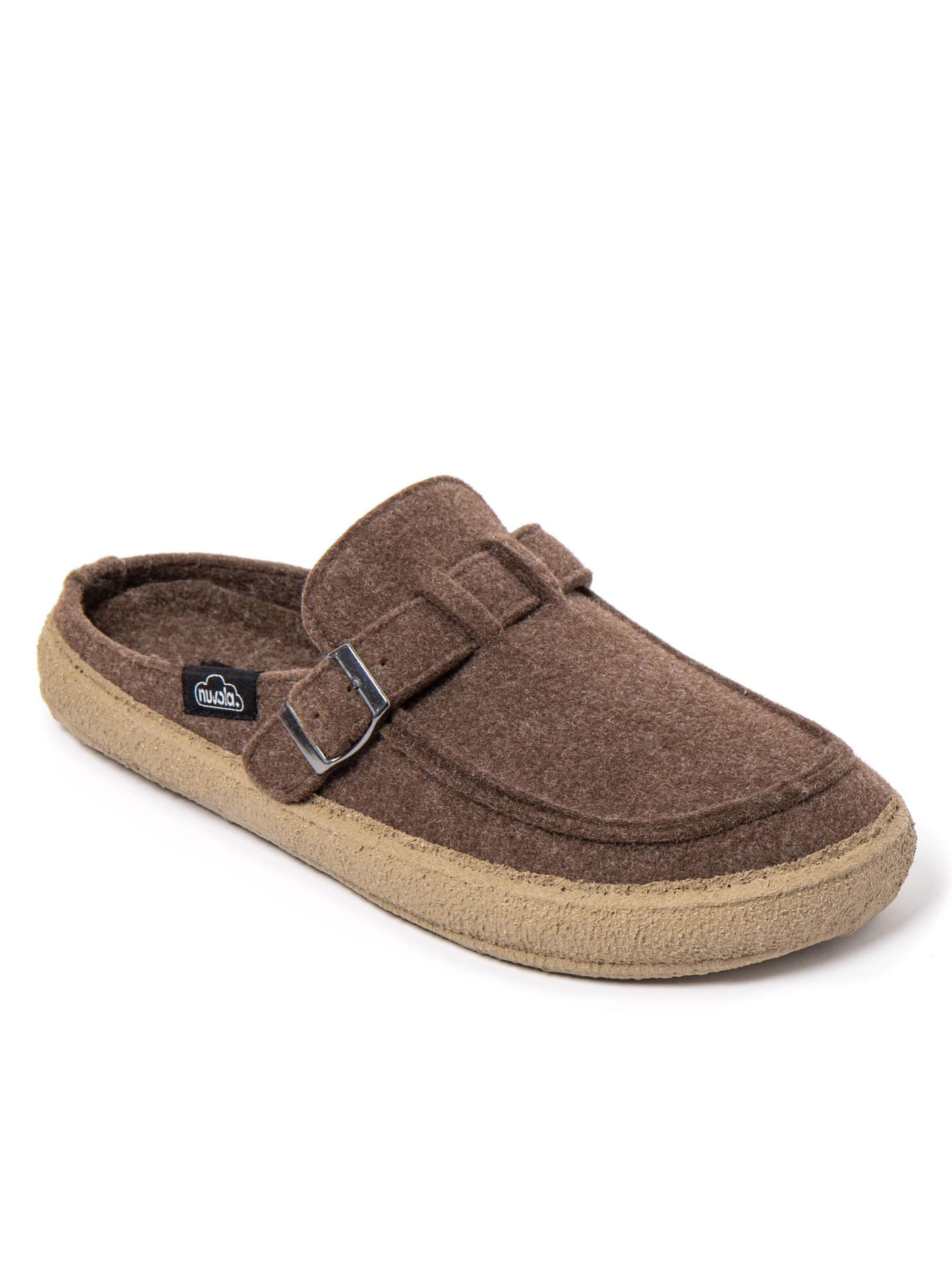 Pantoufle 'Zueco Clay' Nuvola. en marron