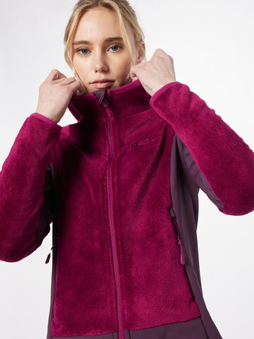 JACK WOLFSKIN - Chaqueta polar funcional 'ROTWAND' en lila