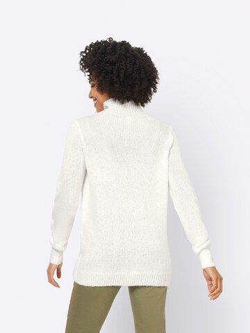 Pull-over heine en blanc