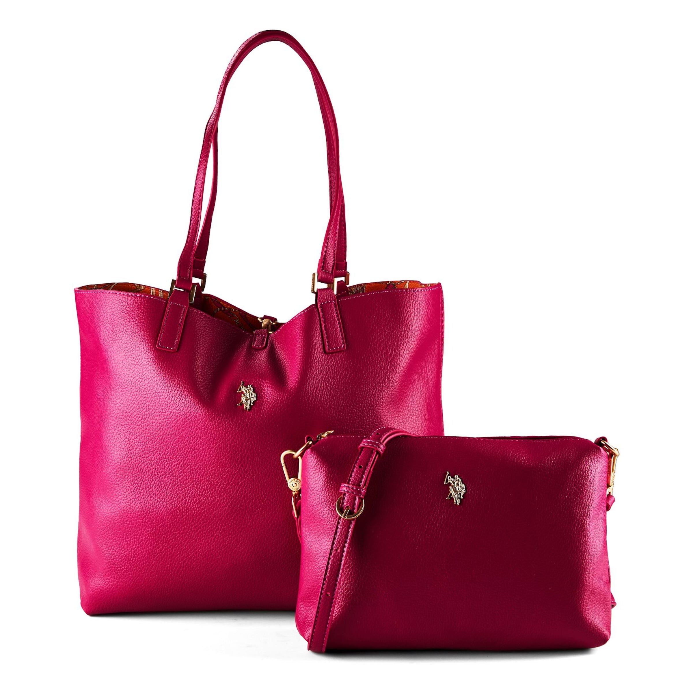 Cabas 'Rogersville' U.S. POLO ASSN. en violet : devant