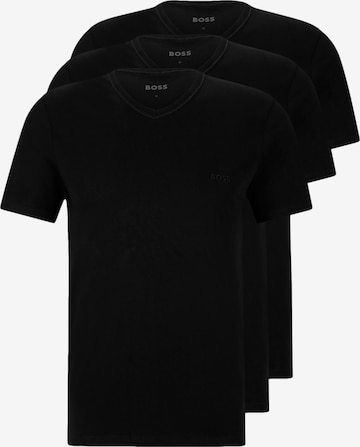BOSS Shirt 'Classic V-Neck' in Schwarz: Vorderseite