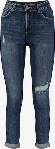 Hailys Skinny Jeans 'Fe44lla' in Blauw: voorkant