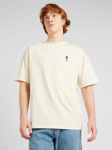 T-Shirt BALR. en beige : devant