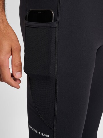 Skinny Pantalon de sport Newline en noir